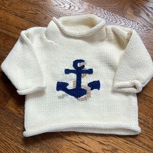 Claver Baby Anchor Rollneck Sweater 6 month